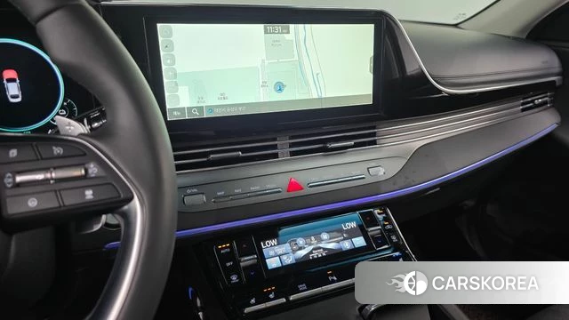Hyundai The New Grandeur IG Hybrid 2022 Белый из Кореи, фото 4