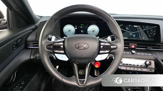 Hyundai The New Avante (CN7) 2025 Черный из Кореи, фото 4