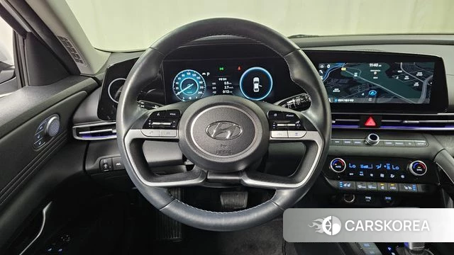 Hyundai Avante (CN7) 2022 Белый из Кореи, фото 4