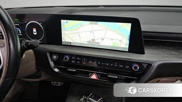Kia K8 Hybrid 2022 Черный из Кореи, фото 4
