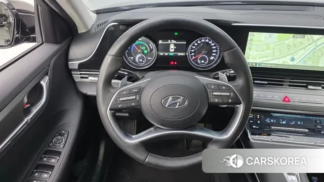 Hyundai The New Grandeur IG Hybrid 2022 Черный из Кореи, фото 4