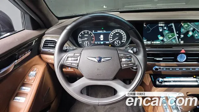 Genesis G90 2021 Серый из Кореи, фото 4