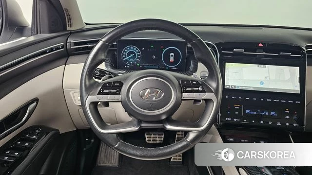 Hyundai Tucson Hybrid (NX4) 2022 Белый из Кореи, фото 4