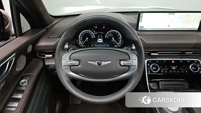 Genesis GV80 2021 Красный из Кореи, фото 4