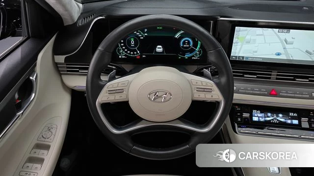 Hyundai The New Grandeur IG Hybrid 2022 Черный из Кореи, фото 4