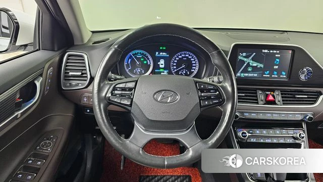Hyundai Grandeur IG Hybrid 2019 Белый из Кореи, фото 4