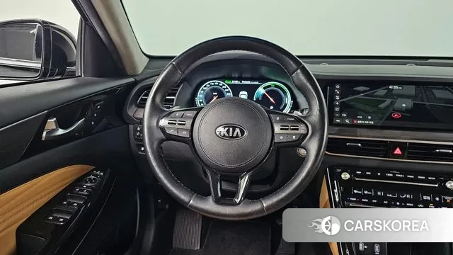 Kia K7 Premier Hybrid 2021 Черный из Кореи, фото 4