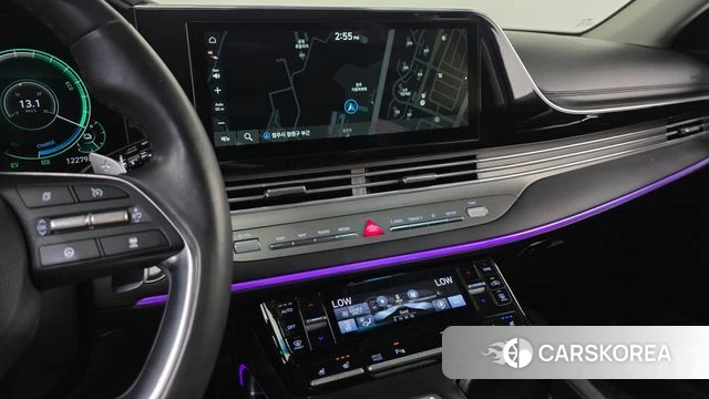 Hyundai The New Grandeur IG Hybrid 2020 Черный из Кореи, фото 4