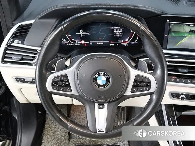 BMW X7 (G07) 2021 Синий из Кореи, фото 4