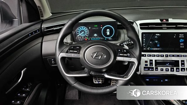 Hyundai Tucson Hybrid (NX4) 2023 Белый из Кореи, фото 4