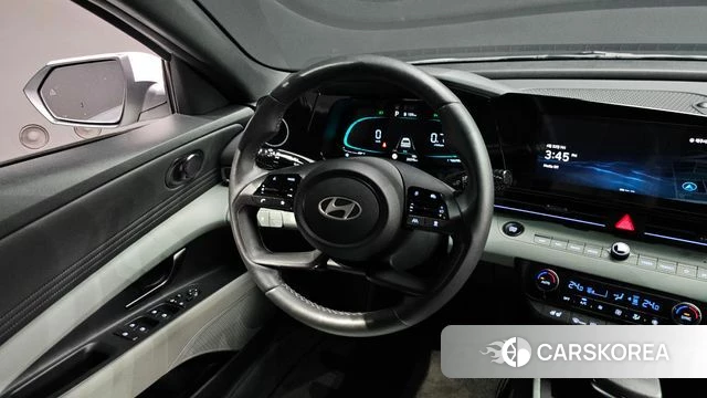 Hyundai The New Avante (CN7) 2023 Белый из Кореи, фото 4