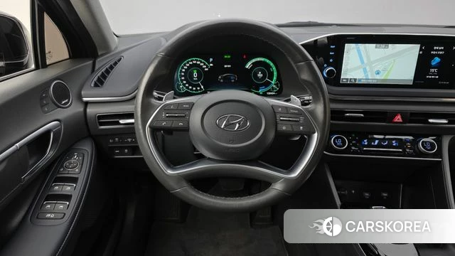 Hyundai Sonata Hybrid (DN8) 2021 Черный из Кореи, фото 4