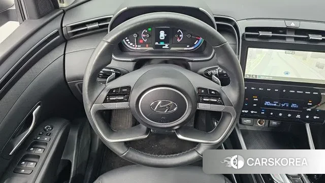 Hyundai Tucson Hybrid (NX4) 2021 Серый из Кореи, фото 4