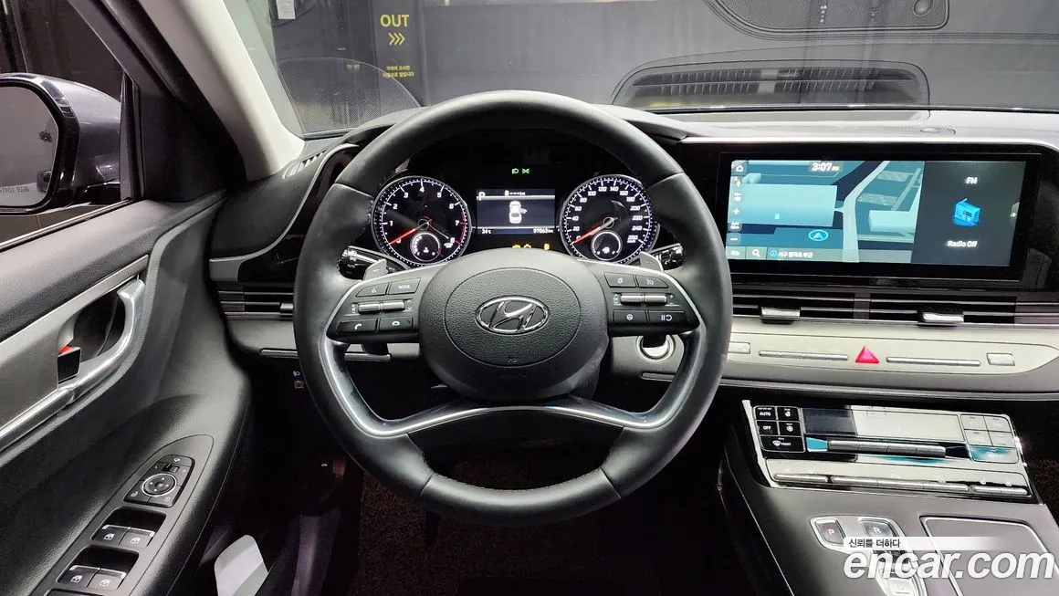 Hyundai The New Grandeur IG 2022 Серый из Кореи, фото 4