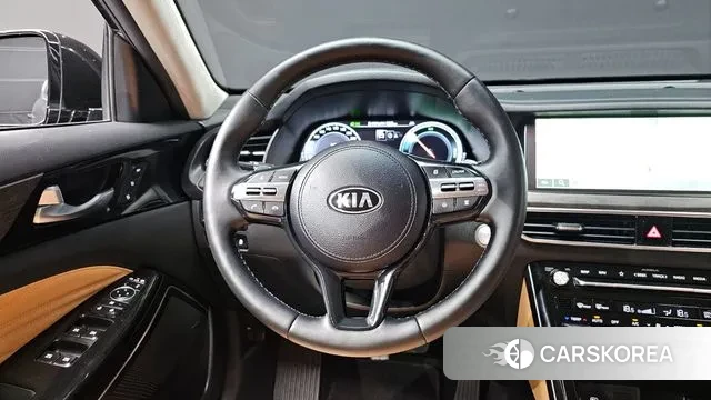 Kia K7 Premier Hybrid 2021 Черный из Кореи, фото 4