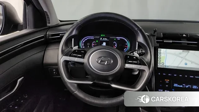 Hyundai Tucson Hybrid (NX4) 2021 Серый из Кореи, фото 4