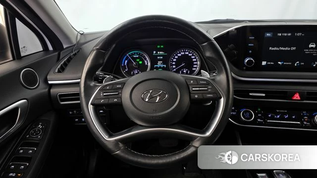 Hyundai Sonata Hybrid (DN8) 2021 Белый из Кореи, фото 4