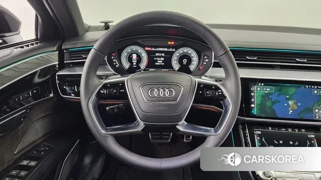 Audi A8 (D5) 2022 Черный из Кореи, фото 4