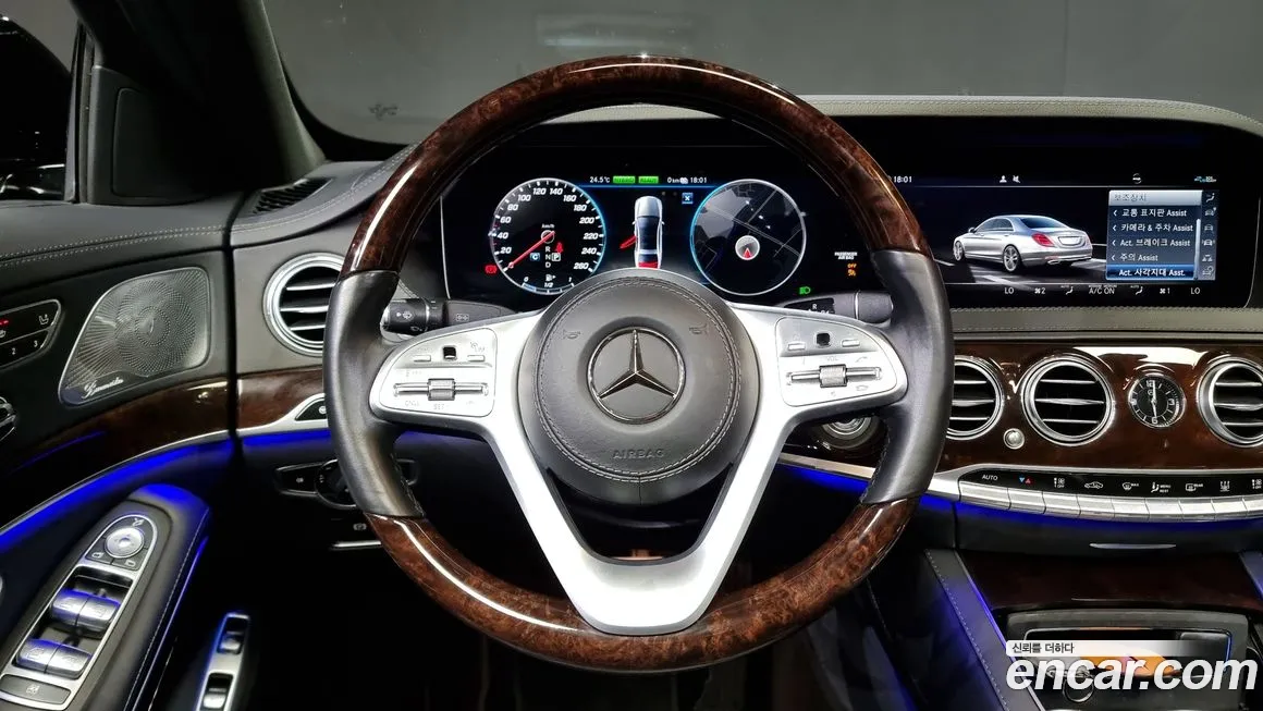 Mercedes-Benz S-Class W222 2020 Черный из Кореи, фото 4