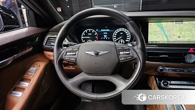 Genesis G90 2021 Черный из Кореи, фото 4