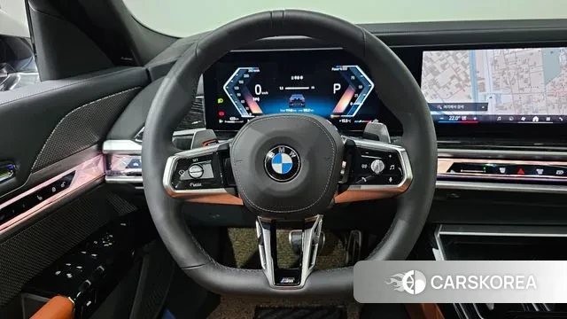 BMW 7 Series (G70) 2025 Черный из Кореи, фото 4