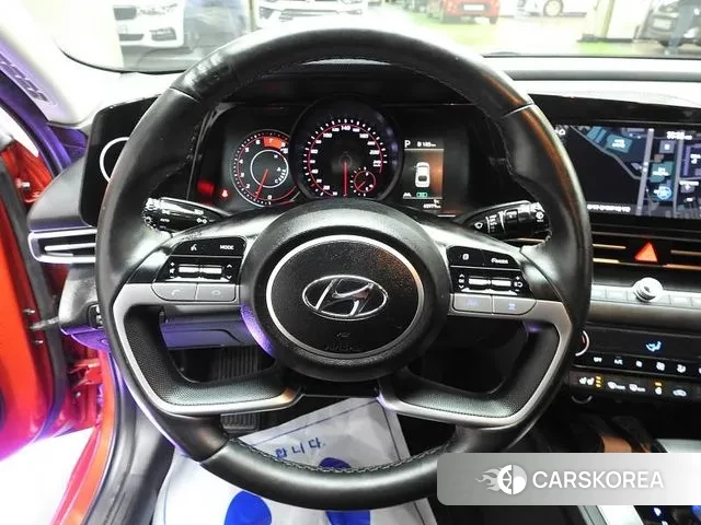 Hyundai Avante (CN7) 2022 Красный из Кореи, фото 4