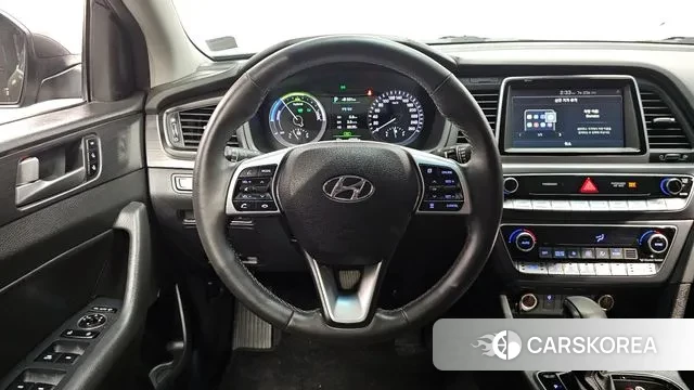 Hyundai Sonata New Rise Hybrid 2019 Серый из Кореи, фото 4