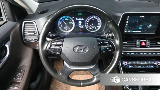 Hyundai Grandeur IG Hybrid 2019 Черный из Кореи, фото 4
