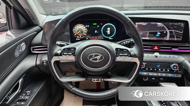 Hyundai Avante (CN7) 2021 Серебристо-серый из Кореи, фото 4