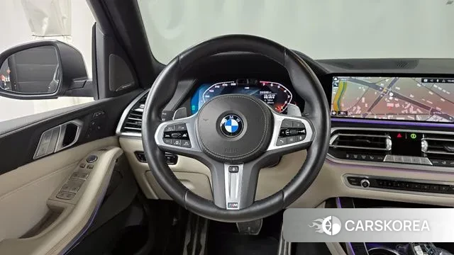 BMW X7 (G07) 2022 Синий из Кореи, фото 4