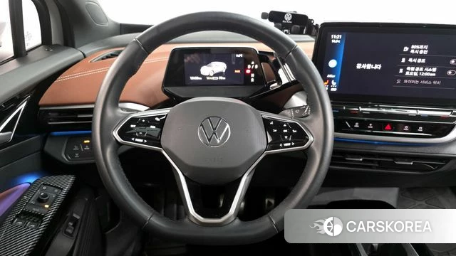 Volkswagen ID.4 2023 Белый из Кореи, фото 4