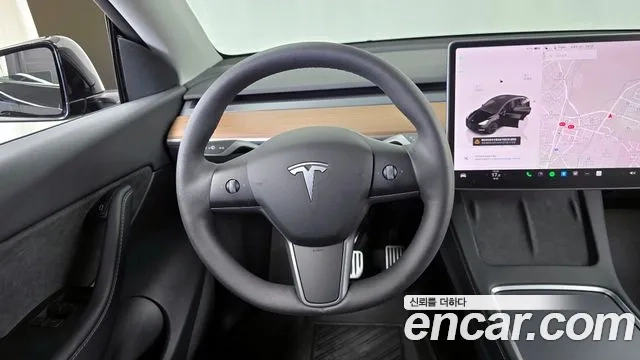 Tesla Model Y 2022 Черный из Кореи, фото 4