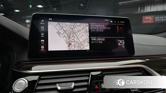 BMW 5 Series (G30) 2021 Черный из Кореи, фото 4