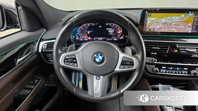 BMW 6 Series GT (G32) 2021 Черный из Кореи, фото 4
