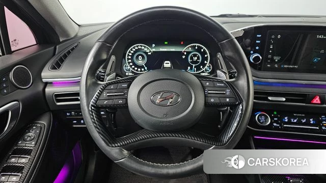 Hyundai Sonata (DN8) 2020 Черный из Кореи, фото 4