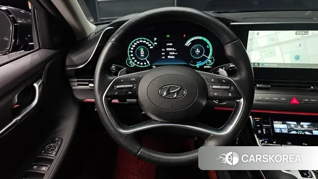 Hyundai The New Grandeur IG Hybrid 2021 Серый из Кореи, фото 4