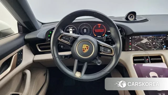 Porsche Taycan 2021 Белый из Кореи, фото 4