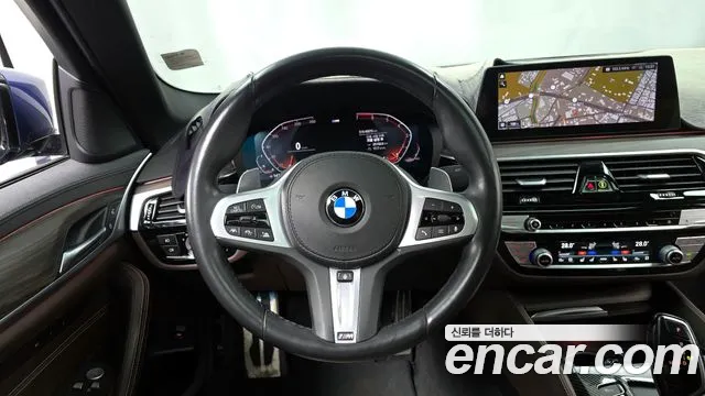 BMW 5 Series (G30) 2020 Синий из Кореи, фото 4