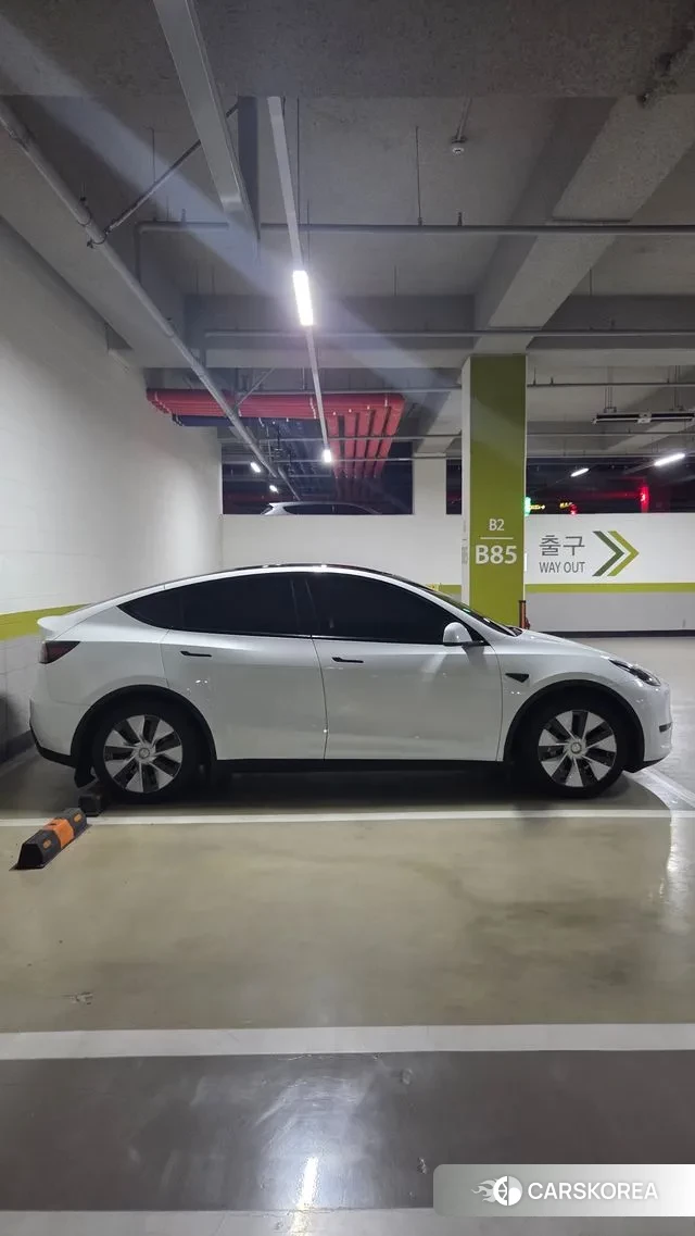 Tesla Model Y 2023 Белый из Кореи, фото 4