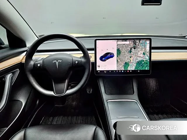 Tesla Model 3 2021 Синий из Кореи, фото 4