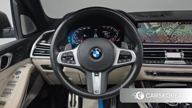 BMW X7 (G07) 2021 Черный из Кореи, фото 4