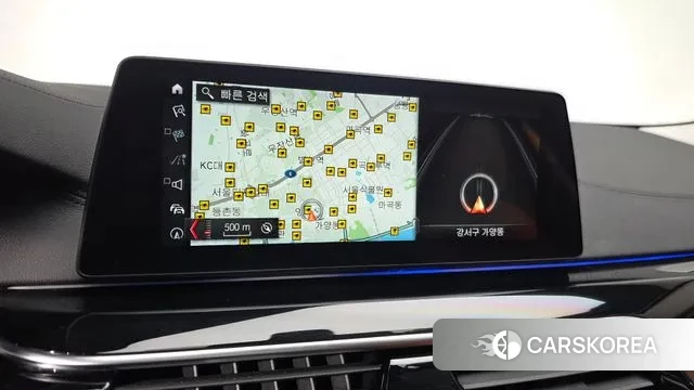 BMW 5 Series (G30) 2018 Светло-серебряный цвет из Кореи, фото 4