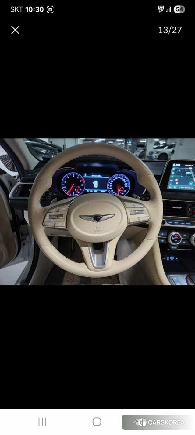 Genesis G70 2019 Белый из Кореи, фото 4