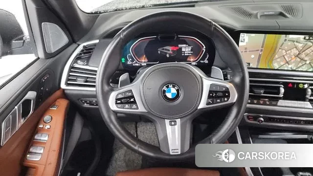 BMW X7 (G07) 2021 Черный из Кореи, фото 4