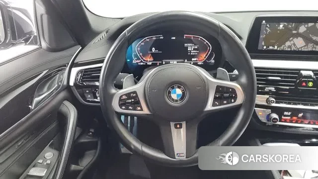 BMW 5 Series (G30) 2020 Черный из Кореи, фото 4