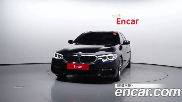 BMW 5 Series (G30) 2018 Черный из Кореи, фото 4