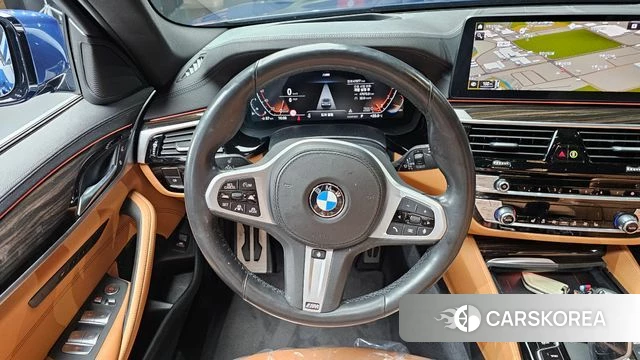 BMW 5 Series (G30) 2021 Синий из Кореи, фото 4