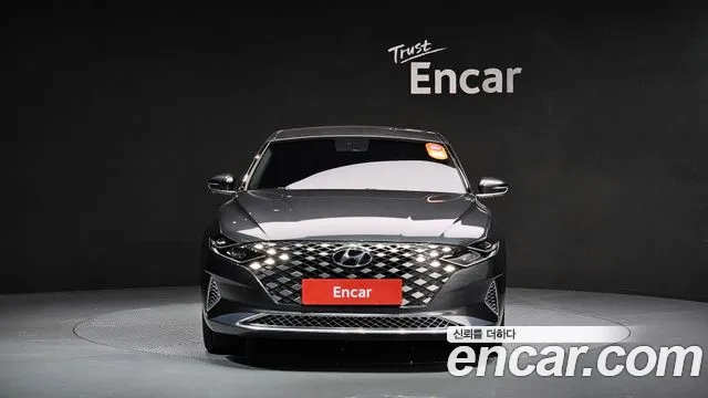 Hyundai The New Grandeur IG Hybrid 2020 Серый из Кореи, фото 4