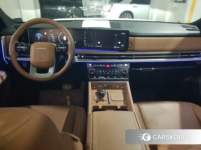 Hyundai Santa Fe (MX5) 2024 Белый двухцветный из Кореи, фото 4