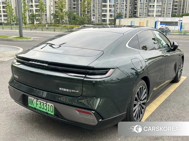 Geely Galaxy Galaxy Sparkle 8 PHEV 2025 Зеленый из Китая, фото 4